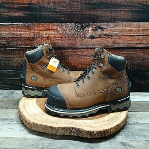 NWT Timberland Womens 9.5 M Boondock Work Boots Composite Toe Waterproof A5R9T
